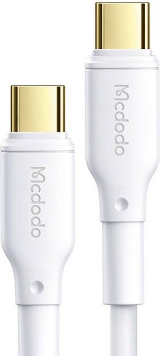 Actual product image Mcdodo Cable USB-C to USB-C CA-8350, 100W, 1.2m (white) (1.20 m, USB 2.0)