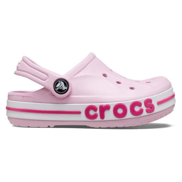 Crocs, Unisex, Hausschuhe, K's Bayaband Clog, Rosa, (33)