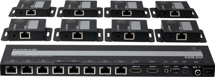 Actual product image Aten 8-Port 4K HDMI Cat 6 Splitter with 8 Receiver