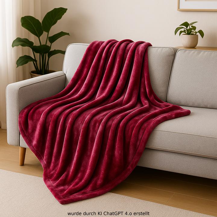 Immagine prodotto Home Fashion Fleecedecke uni (150 x 200 cm)