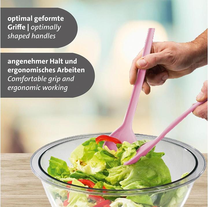 Image du produit Westmark Couverts à salade roses (Serveurs à salade)