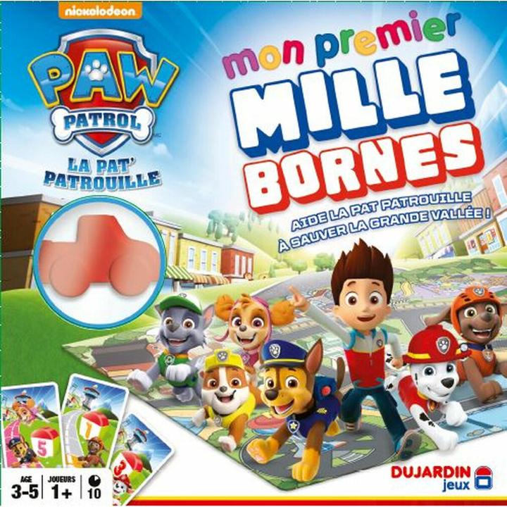 Produktbild Dujardin Mille Bornes Paw Patrol (Französisch, 1 - 4 Spieler)