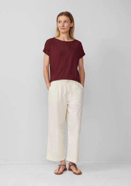 Produktbild S.Oliver T-Shirt Fliessendes Jersey-Shirt mit überschnittenen Schultern (38)