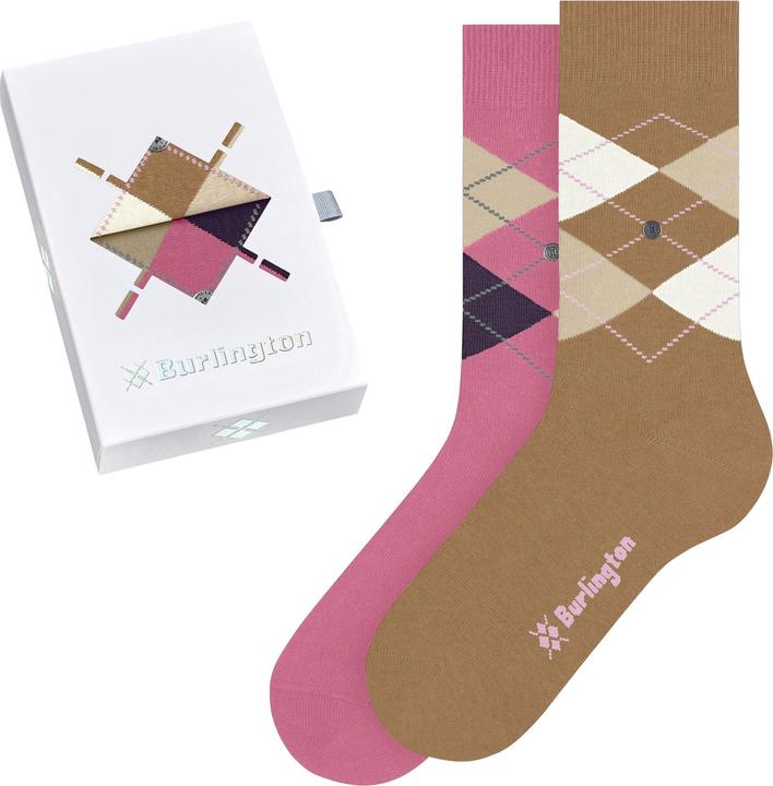 Produktbild Falke Basic Gift Box Argyle 2-Pack SO (2er Pack, 36 - 41)