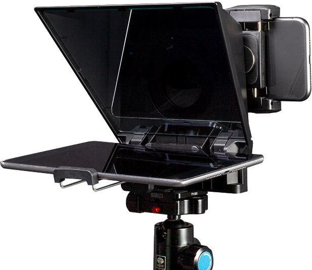 Feelworld TP2A Teleprompter portatile da 8 pollici supporta Smartphone/Tablet fino a 8 pollici (Teleprompter)
