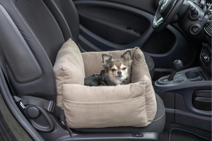 Actual product image Trixie Car Seat, 55 × 50 × 30 cm, taupe (Dog)