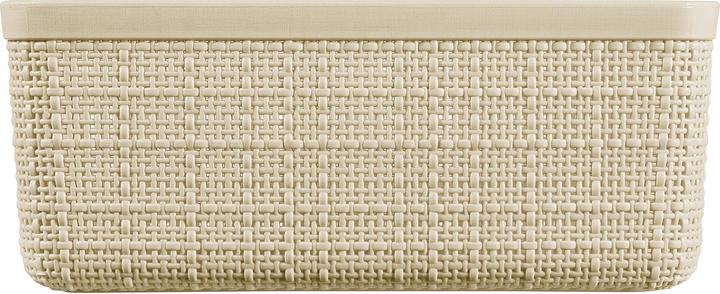 Produktbild Curver BASKET JUTE WHITE 245370 5L (1 x, 26.5 x 20 x 10.5 cm)