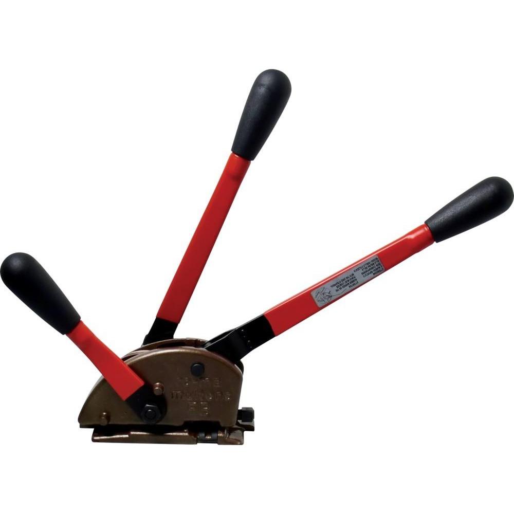 Banholzer, Abdeckmaterial, Stahlbandgerät Mod. FX13/16mm mit Hülsen (0.02 m, 13 mm)