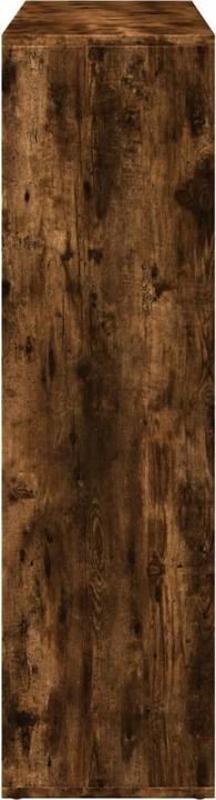 Produktbild VidaXL Raumteiler Bücherregal Standregal Büroregal Würfelregal Räuchereiche (102 x 29 x 103.5 cm)