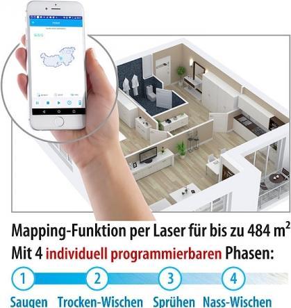 Produktbild Sichler NX-3316-919 (Saugwischroboter)