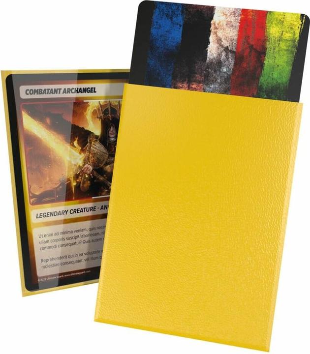 Produktbild Ultimate Guard 100 pochettes Cortex Sleeves taille standard Yellow