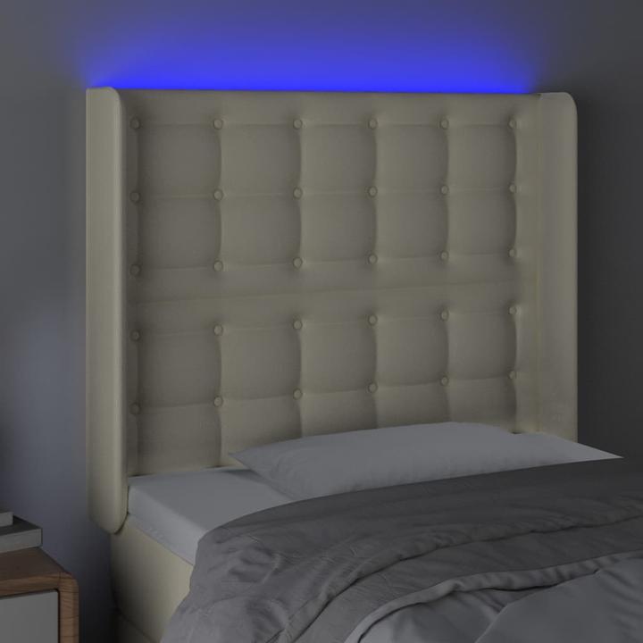 Actual product image vidaXL LED Kopfteil (83 x 16 x 128 cm)