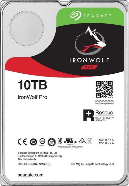 Produktbild Seagate Ironwolf Pro (Helium Filling) (10 TB, 3.5", CMR)
