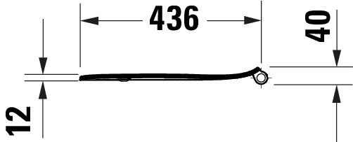 Actual product image Duravit Universal WC seat WC seat range