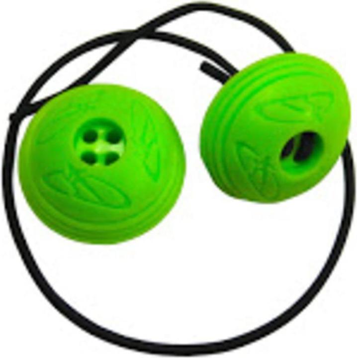 Actual product image Hudora 2 handlebar caps, solid rubber incl. rubber