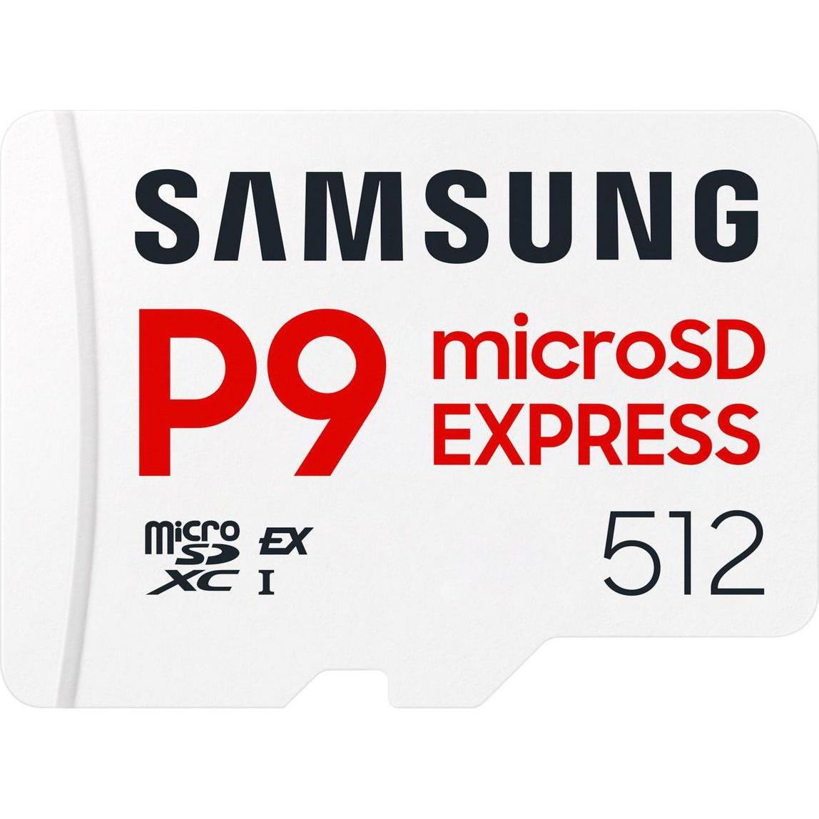 Samsung P9 Express, Microsd Express (microSD Express), Scheda di memoria