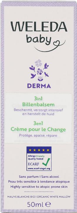 Actual product image Weleda Derma 3in1 Windelwechselcreme (50 ml)
