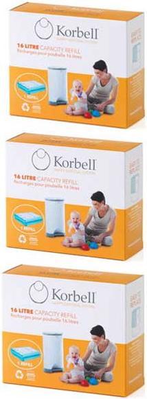 Produktbild Korbell Nachfüllfolie (3 x)