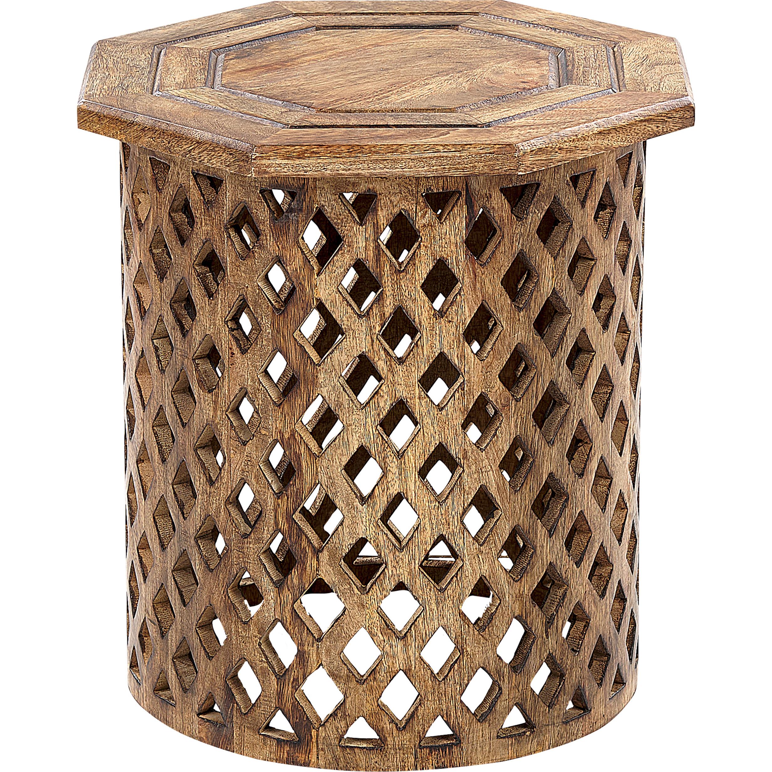 Beliani, Couchtisch + Beistelltisch, Khanpur (42 x 46 cm)