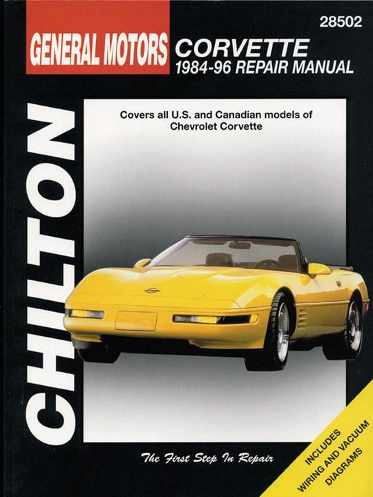 Produktbild Chevrolet Corvette (84 - 96) (Chilton)