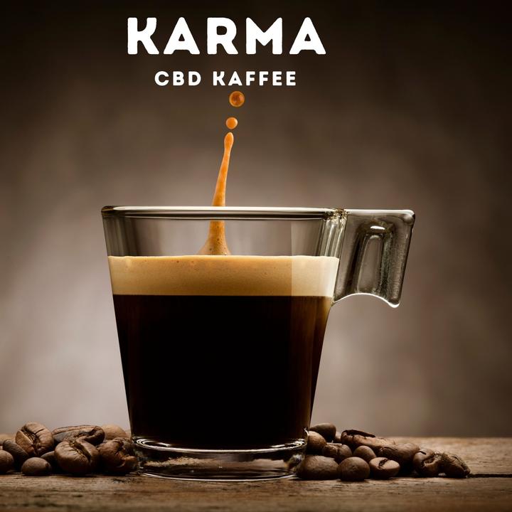 Actual product image Karma Kaffee CBD Coffee Beans 200g (200 g)