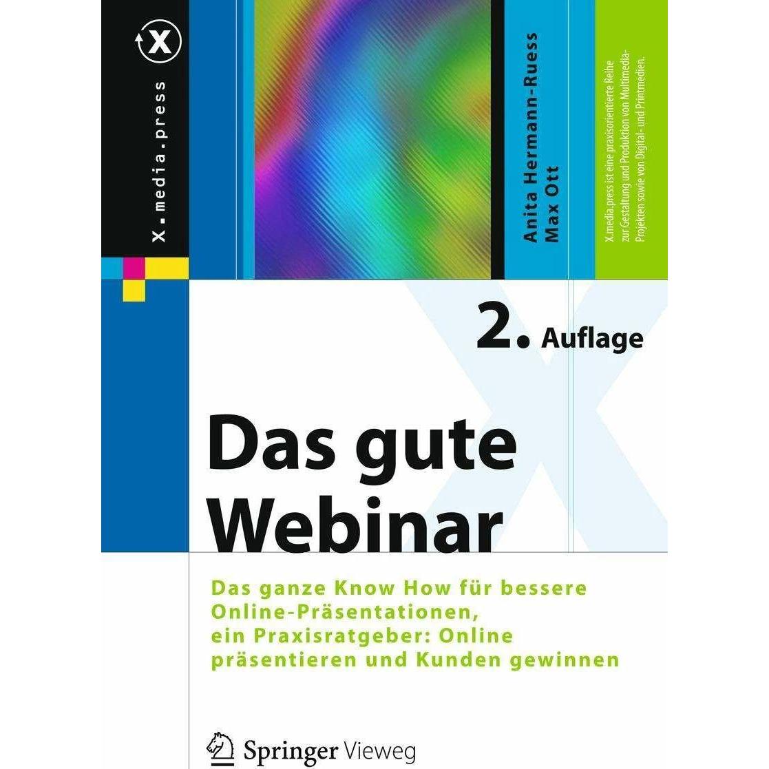 Das gute Webinar, Fachbücher von Anita Hermann-Ruess, Max Ott