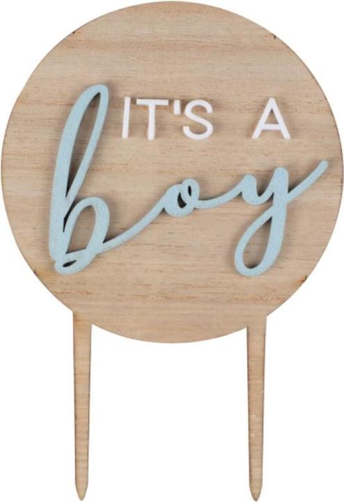 Actual product image Ginger Ray Cake Topper - It's a Boy (1 pcs.)