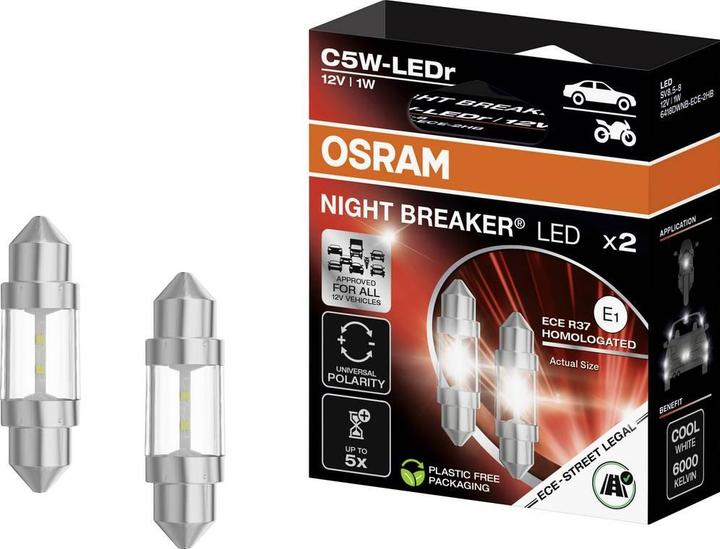 Produktbild Osram Night Breaker LED C5w Ece (C5W)