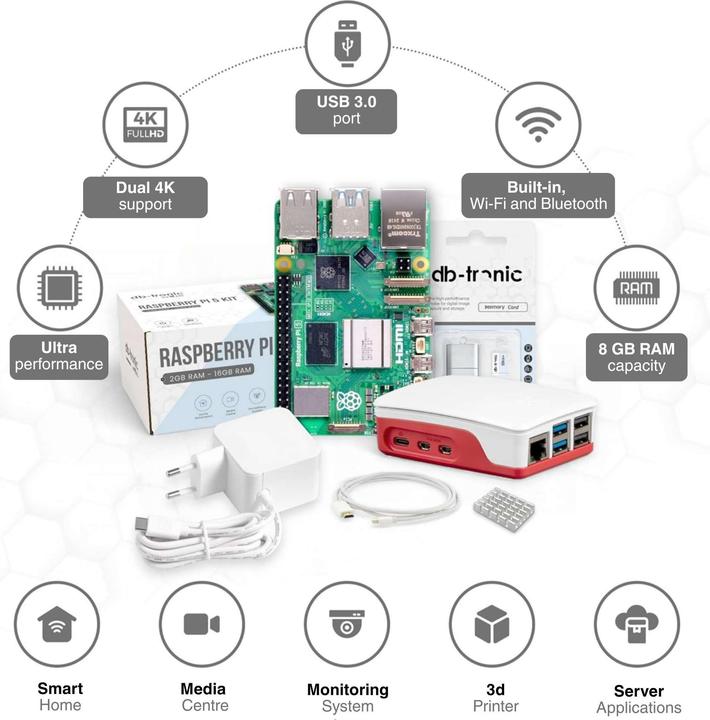Image du produit Db-tronic Raspberry Pi 5