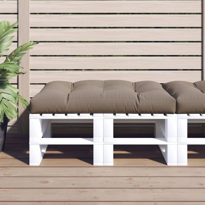 Actual product image vidaXL 10-piece garden lounge set with cushions (120 x 80 x 12 cm)