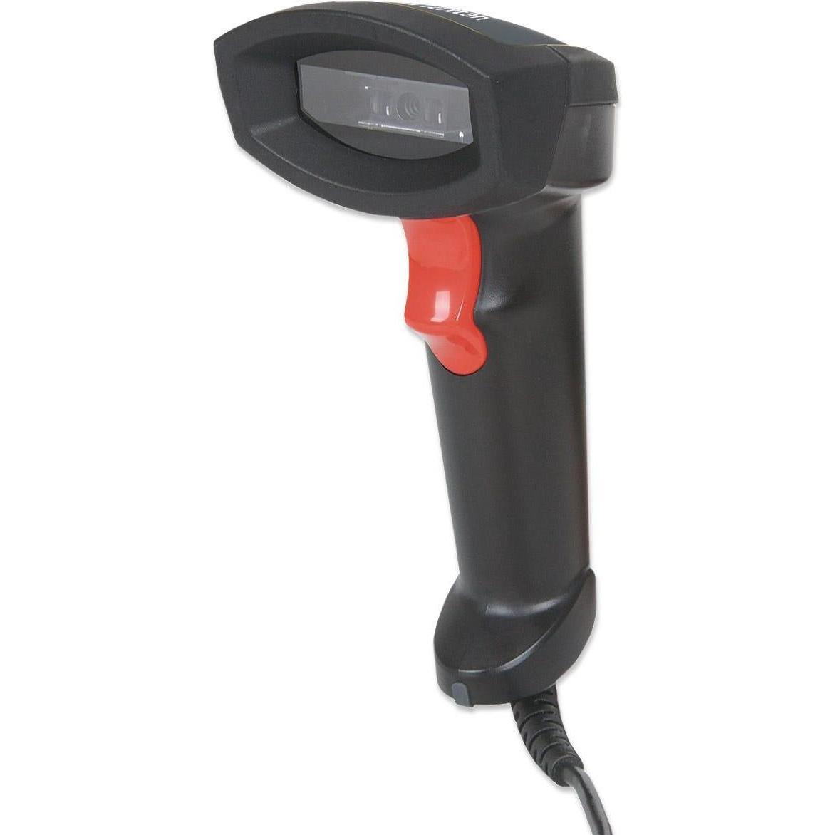 Manhattan 178433 USB-Kit (1D-Barcodes), Barcode-Scanner, Schwarz