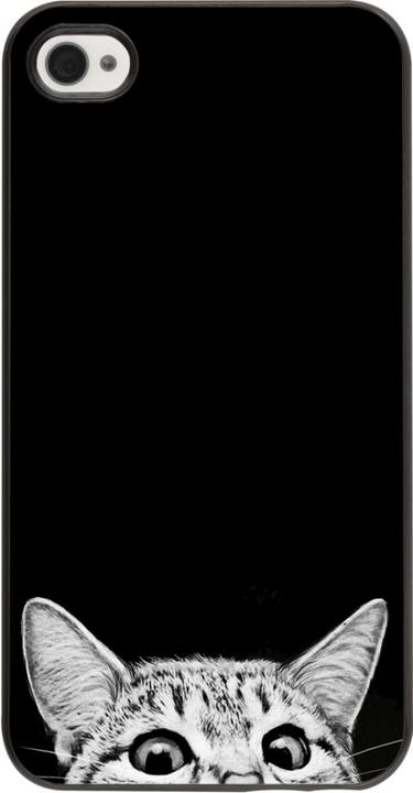 Produktbild PhoneLook Hülle Cat Looking Up Black (Apple iPhone 4)