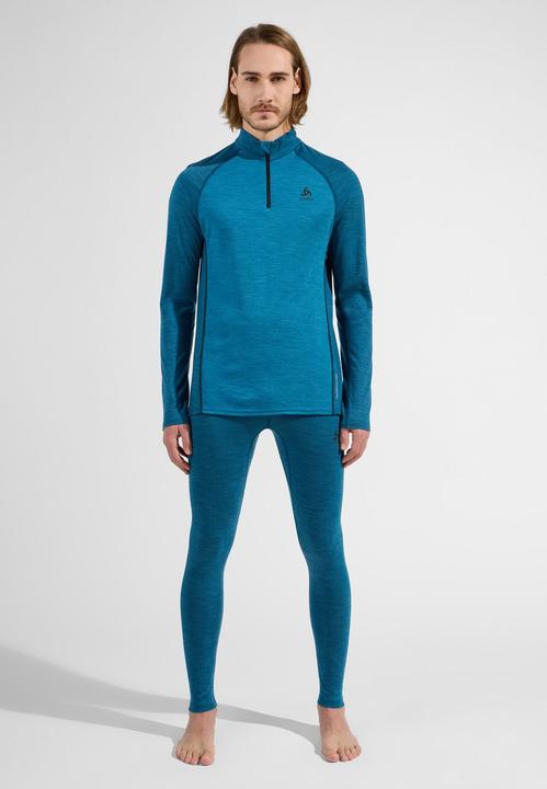 Actual product image Odlo BL TOP turtle neck l/s half zip NATURAL (S)
