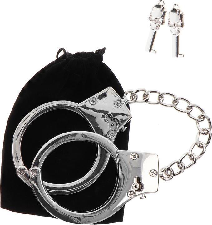 Image du produit Taboom Poignets BDSM plaqués argent