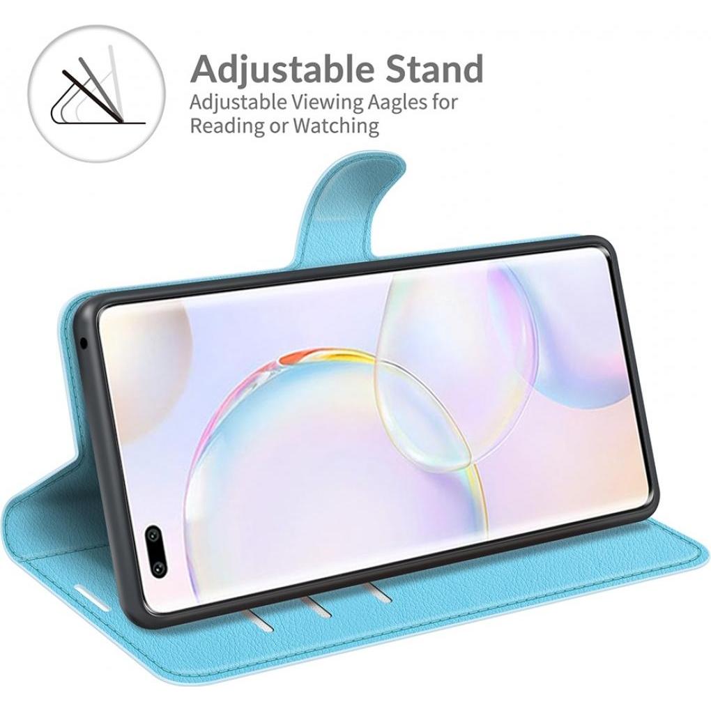Thumbnail - Screenguard Honor 50 Pro Leather Guard Lederhülle (Honor 50 Pro), Smartphone Hülle, Blau