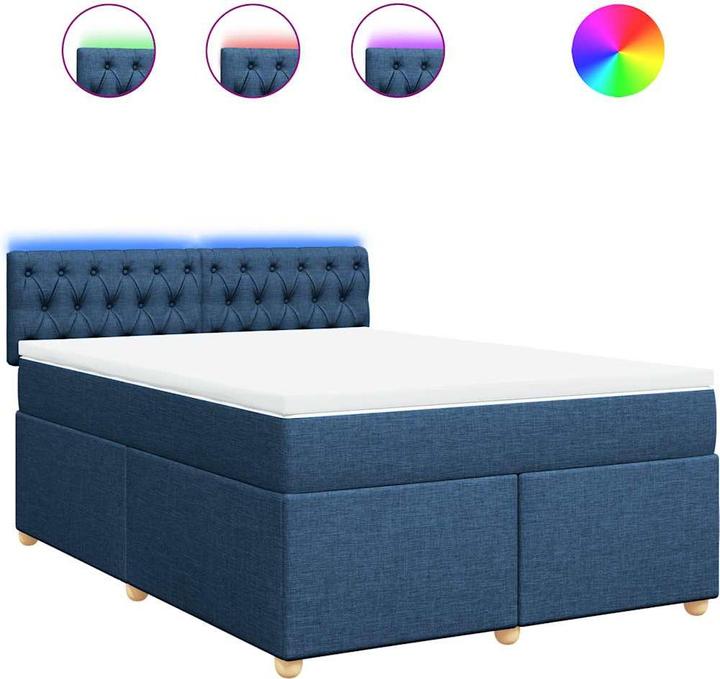 Actual product image vidaXL Boxspringbett (140 x 190 cm)