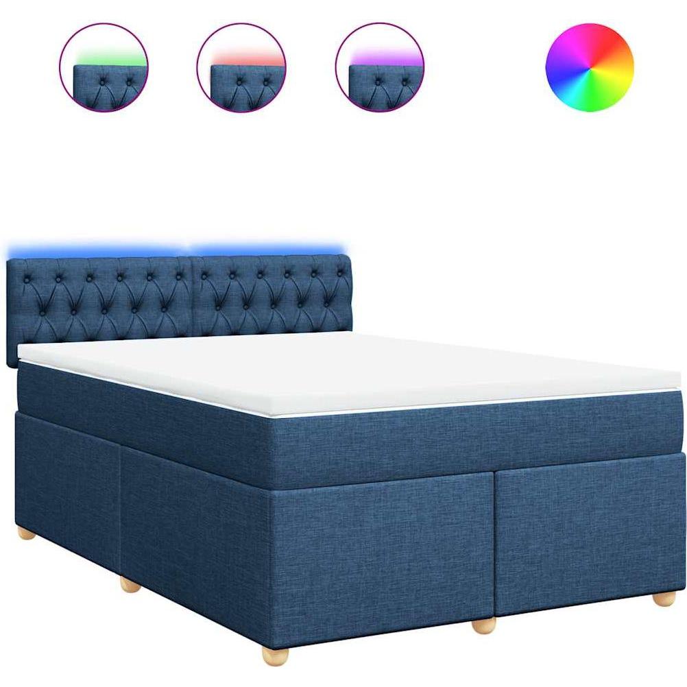 Thumbnail - VidaXL, Bett, Krista (140 x 190 cm)