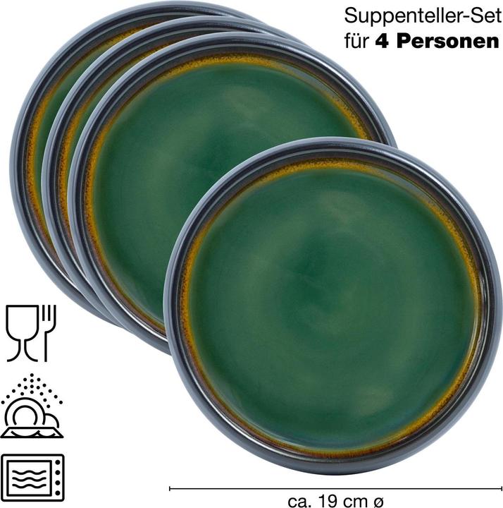 Image du produit Moritz & Moritz Coques SOLID (19 cm, 0.80 l, 4x)