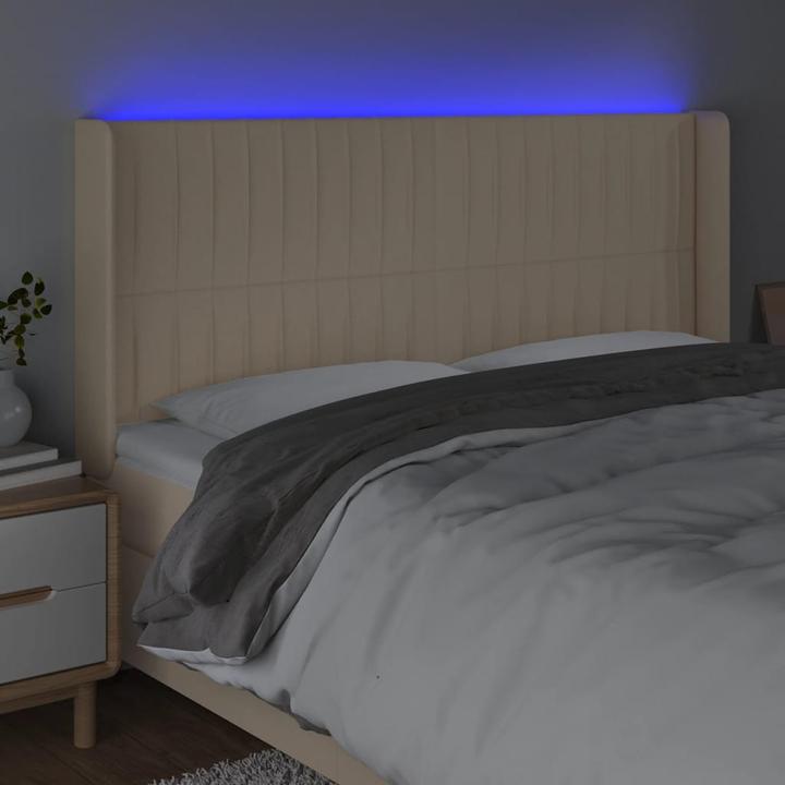 Actual product image vidaXL LED Kopfteil (183 x 16 x 128 cm)