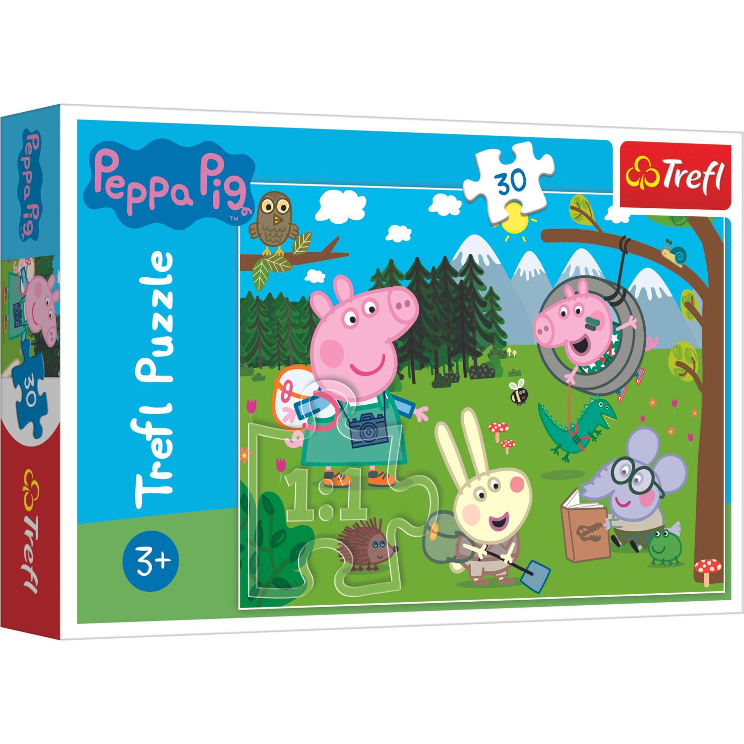 Thumbnail - Trefl Puzzle 30? Waldausflug / Peppa Pig (30 Teile)