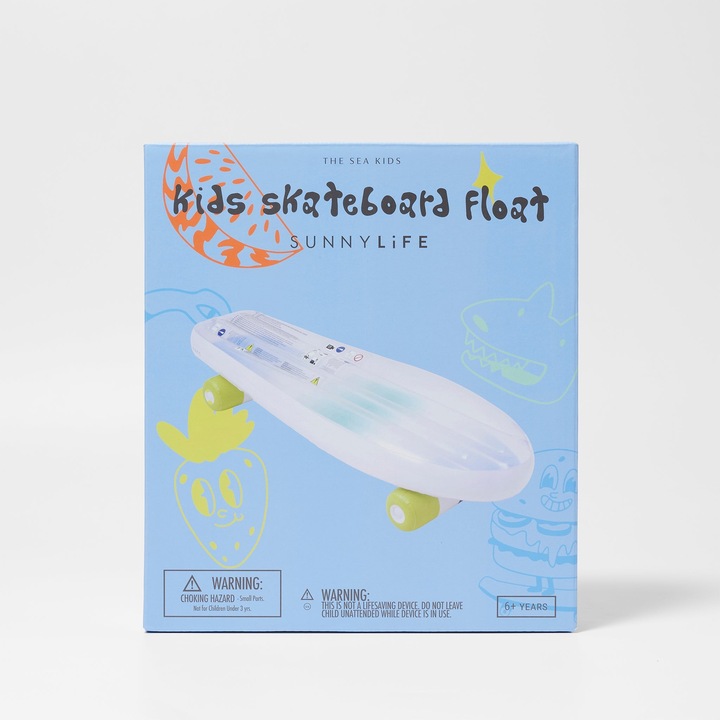 Actual product image Sunnylife Kids Skateboard Float