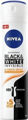 NIVEA ack & White Invisible Ultimate Impact Female (Spray, 150 ml)