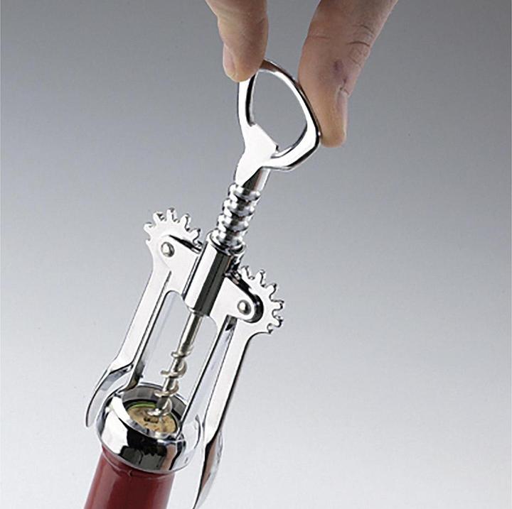 Actual product image Westmark Lever corkscrew, chrome-plated, 16.5x6.5x4 cm (Lever corkscrew)