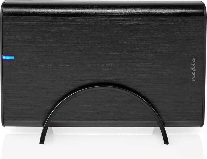 Productafbeelding Nedis Harde schijf-behuizing 3,5" | USB 3.1 Gen1 | USB Type-A / USB Type-C™ | Notebook / PC | Alumini (3.5")