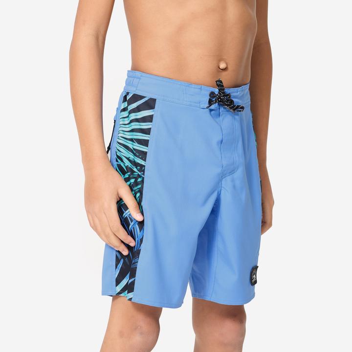 Image du produit Olaian Boardshort surf Garçon - 900 Band bleu (152)