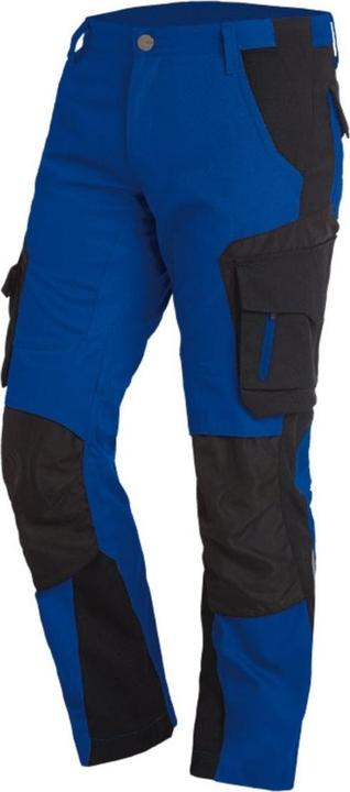 Actual product image FHB Work trousers FLORIAN size 48 royal/black (48, 48)