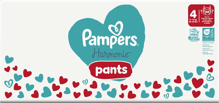 Actual product image Pampers Harmonie Pants (Size 4, Monthly box, 168 pcs.)