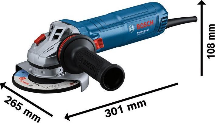 Produktbild Bosch Professional GWS 12-125 (C) Winkelschleifer (06013A6106) (125 mm)