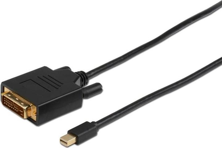 MicroConnect MDPDVI2B 2m Mini DisplayPort DVI-D Schwarz Videokabel-Adapter (2 m, DVI, 1.2)