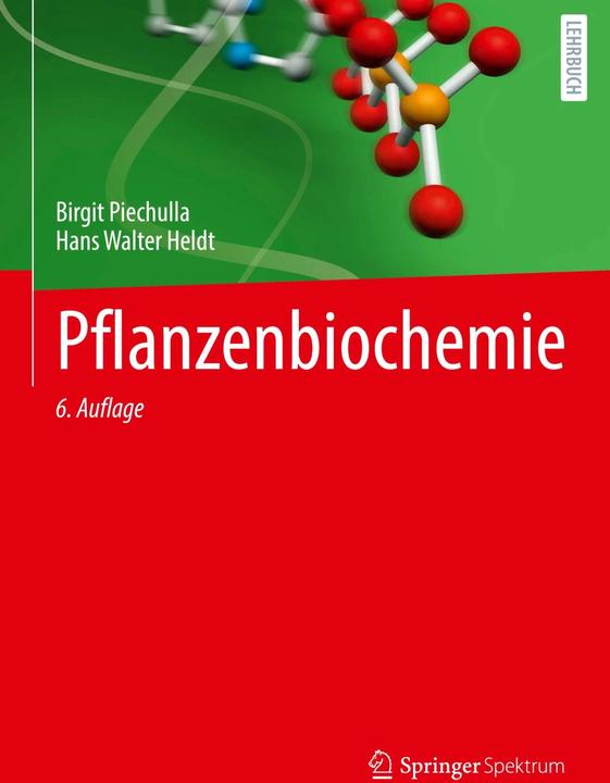 Immagine prodotto Pflanzenbiochemie (Tedesco, Birgit Piechulla, Hans Walter Heldt, 2023)